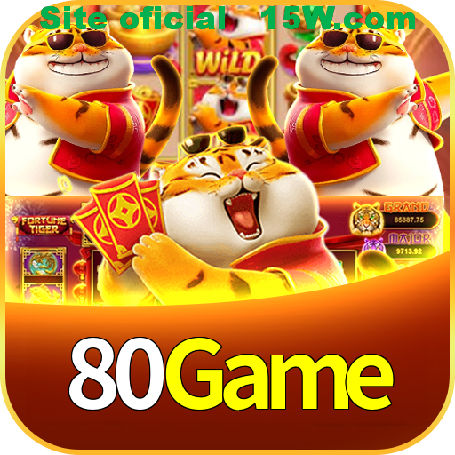 Imagem promocional da 80Game mostrando a plataforma e suas vantagens
